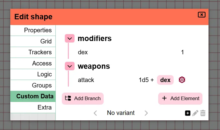 Custom data overview